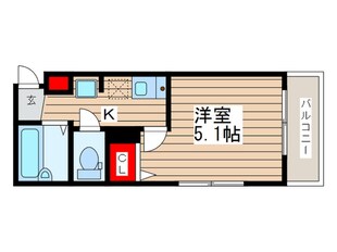 MELDIA東向島の物件間取画像